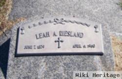 Leah A. Riesland