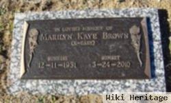 Marilyn Kaye "k-Baby" Brown