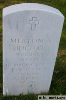 Merton A Richal