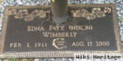 Edna Faye Nixon Wimberly