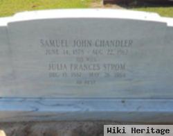 Julia Frances Strom Chandler