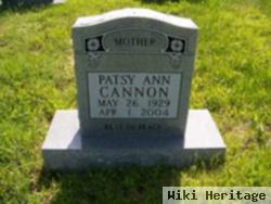 Patsy Ann Cannon