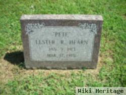 Lester Ray "pete" Hearn