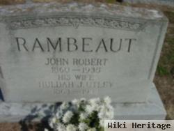 Huldah J Utley Rambeaut