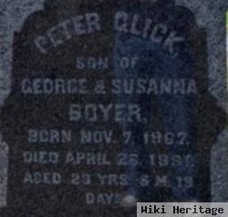 Peter Glick Boyer