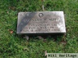 Leonard William Neff