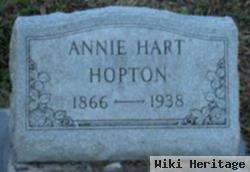 Annie L Hart Hopton