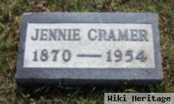 Jane "jennie" Mckittrick Cramer