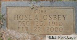 Hosea "duke" Osbey