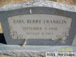 Earl Benny Franklin