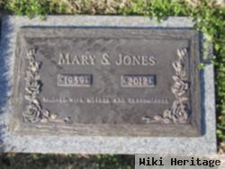 Mary S Jones