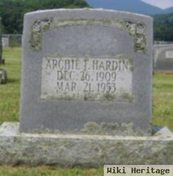 Archie Fields Hardin