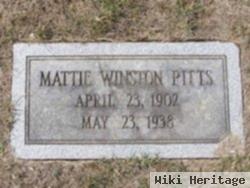 Mattie Winston Apperson Pitts