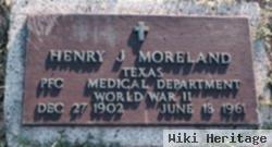 Pfc Henry J. Moreland