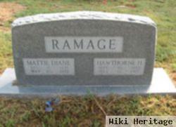 Mattie Diane Laney Ramage