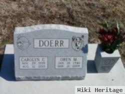 Oren Manford "rock" Doerr