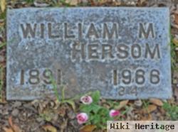 William M Hersom