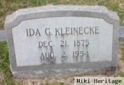 Ida G Kleinecke