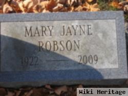 Mary Jayne Walter Robson