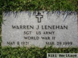 Warren J Lenehan