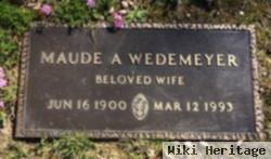 Maude A Madge Wedemeyer