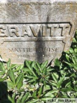 Mattie Louise Smith Gravitt