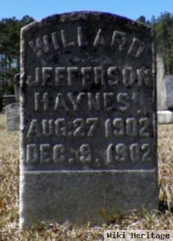 Willard Jefferson Haynes