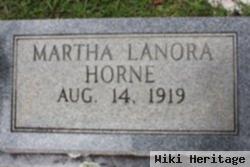 Martha Lanora Carr Horne