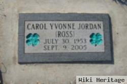 Carol Yvonne Ross Jordan