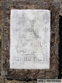 Rev John Avondale Reid