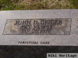 John David Geiger