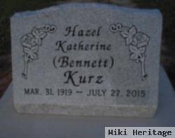 Hazel Katherine Bennett Kurz