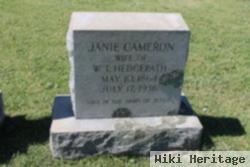 Janie Cameron Hedgepath