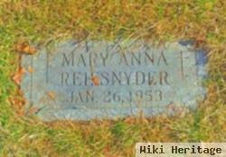 Mary Anna Reifsnyder