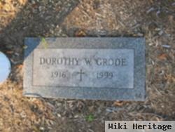 Dorothy W. Wurst Grode