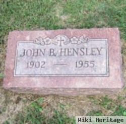 John Bennett Hensley
