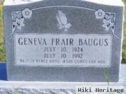 Geneva Frair Baugus