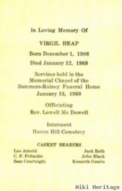 Virgil D. Heap