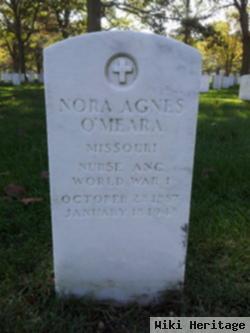 Nora Agnes O'meara