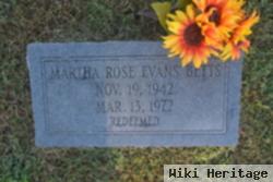 Martha Rose Evans Betts