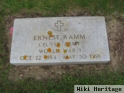 Ernest Ramm