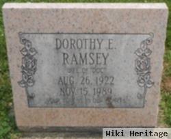 Dorothy E. Ramsey