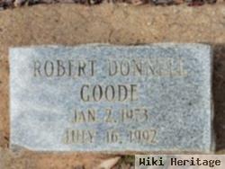 Robert Donnell Goode