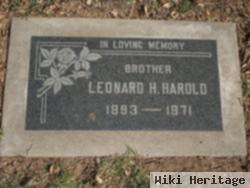 Leonard H. Harold