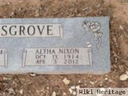 Altha Melcena Nixon Musgrove