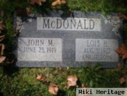 Lois H. Mcdonald