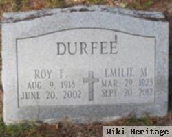 Emilie M Ziegler Durfee