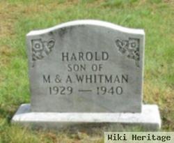 Harold Whitman