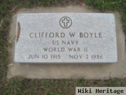 Clifford W Boyle