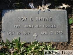 Roy Lee Rhyne, Sr